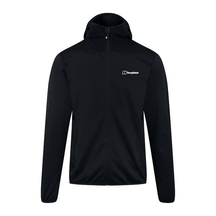 Pánska Fleece Berghaus Keppla Čierne Slovensko 6234JTWIN